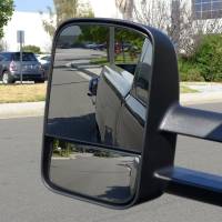 Spec'D Tuning Products - Spec-D 1999-2007 Chevrolet Silverado/Tahoe/Suburban GMC Sierra/Yukon XL Manual Adjustable & Extendable Black Cover Towing Mirrors - Image 6