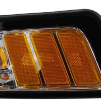 Spec'D Tuning Products - Spec-D 1999-2004 Ford Mustang Factory Style Headlights w/ Amber Reflectors (Chrome Housing/Clear Lens) - Image 2