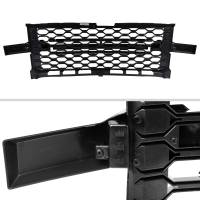 Spec'D Tuning Products - Spec-D 2019-2022 Chevrolet Silverado 1500 WT Glossy Black Honeycomb Hood Grille - Image 1