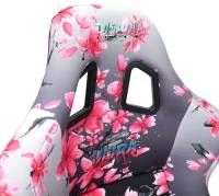 NRG Innovations - NRG Innovations FRP Bucket Seat PRISMA Japanese Cherry Blossom Edition W/ Pink Pearlized Back - Medium - Image 2