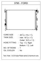 CSF Radiators - CSF 16-19 Ford Explorer 2.3L OEM Plastic Radiator - Image 2