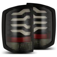 AlphaRex - AlphaRex 14-18 Chevrolet Silverado 1500 PRO-Series LED Tail Lights Jet Black - Image 1