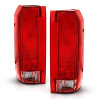 ANZO Headlights, Tail Lights and More  - ANZO 1992-1996 Ford Bronco Taillight Red/Clear Lens (OE Replacement) - Image 1