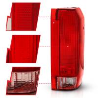 ANZO Headlights, Tail Lights and More  - ANZO 1992-1996 Ford Bronco Taillight Red/Clear Lens (OE Replacement) - Image 2