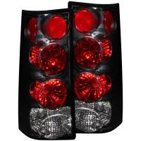 ANZO Headlights, Tail Lights and More  - ANZO 1996-2002 Gmc Savana Taillights Black - Image 1