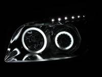 ANZO Headlights, Tail Lights and More  - ANZO 2006-2008 Toyota Rav4 Projector Headlights w/ Halo Black - Image 2