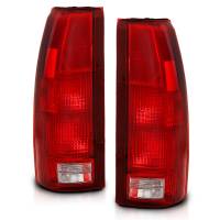 ANZO Headlights, Tail Lights and More  - ANZO 1988-1999 Chevy C1500 Taillight Red/Clear Lens (OE Replacement) - Image 1