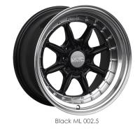 XXR Wheels - XXR Wheel Rim 002.5 16X8 4x100/4x114.3 ET0 73.1CB Black / ML - Image 1