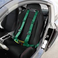 Spec'D Tuning Products - Spec-D Universal Green 4 Point Racing Seat Belt Buckle Safety Harness - Image 7