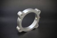 Torque Solution - Torque Solution Throttle Body Spacer (Silver): Hyundai Genesis V6 3.8L 2013+ - Image 1