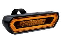 RIGID Chase, Rear Facing 5 Mode LED Light, Amber Halo, Black Housing