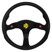 Momo MOD80 Steering Wheel 350 mm -  Black Suede/Black Spokes