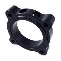 Torque Solution - Torque Solution Throttle Body Spacer 2015 Ford Mustang Ecoboost - Black - Image 1