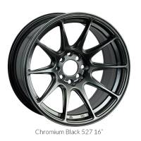 XXR Wheels - XXR Wheel Rim 527 17x7.5 5x100/5x114.3 ET40 73.1CB Chromium Black - Image 1