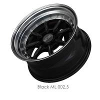 XXR Wheels - XXR Wheel Rim 002.5 15X8 4x100/4x114.3 ET20 73.1CB Black / ML - Image 2