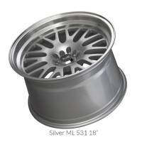 XXR Wheels - XXR Wheel Rim 531 17X8 5x100/5x114.3 ET35 73.1CB Hyper Silver / ML - Image 2