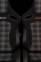 BRAUM RACING SEATS & MORE - BRAUM Racing Orue S Series Sport Seats - Grey Plaid Fabric - Pair - Image 5