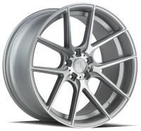 AodHan Wheels Rim AFF3 20x9 5x120 72.6CB ET30 Gloss Silver Machined Face