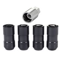 McGard - McGard Wheel Lock Nut Set - 4pk. (Cone Seat) M14X1.5 / 21mm & 22mm Dual Hex / 1.965in. L - Black - Image 2