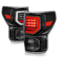 ANZO Headlights, Tail Lights and More  - Anzo 07-11 Toyota Tundra Full LED Tailights Black Housing Clear Lens G2 (w/C Light Bars) - Image 2