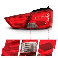 ANZO Headlights, Tail Lights and More  - ANZO 14-18 Chevrolet Impala LED Taillights Red/Clear - Image 2