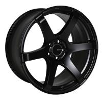 Enkei Wheels Rim T6S 17x8 5x114.3 ET35 72.6CB Black Paint