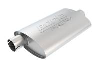 Borla - Borla Universal Center/Offset Oval 2.25in Tubing 14in x 4in x 9.5in PRO-XS Notched Muffler - Image 1