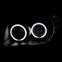 ANZO Headlights, Tail Lights and More  - ANZO 2006-2009 Toyota 4Runner Projector Headlights w/ Halo Black - Image 2