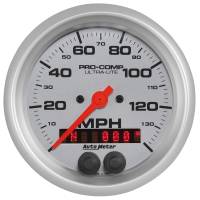 AutoMeter - AutoMeter Ultra-Lite 3-3/8in 140MPH GPS Speedometer - Image 1