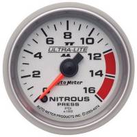 AutoMeter - AutoMeter Ultra-Lite II 2 1/16in FSE 0 - 1600 PSI Nitrous Pressure Gauge - Image 1