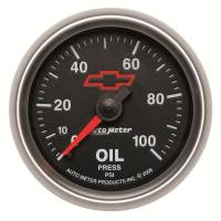 AutoMeter - AutoMeter Sport-Comp II GM 52mm 0-100 PSI Mechanical Oil Pressure Gauge - Image 1