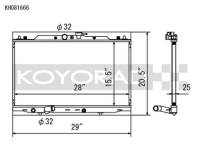 Koyorad Cooling Systems - Koyo KH Series Aluminum Radiator 04-08 Acura TSX 2.4L I4 (MT) - Image 2