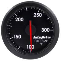 AutoMeter - AutoMeter Airdrive 2-1/6in Oil Temp Gauge 100-300 Degrees F - Black - Image 1