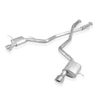 Stainless Works - Stainless Works 2012-17 Jeep Grand Cherokee 6.4L Catback Chambered Mufflers X-Pipe - Image 1