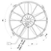 SPAL - SPAL High Performance Fans: VA01-AP70/LL-36A * 12"P/12V - Image 2