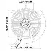 SPAL - SPAL High Performance Fans: VA13-AP70/LL-63A * 13"C/12V - Image 2