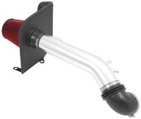 Spectre 14-15 GM Silverado/Sierra V8-5.3L F/I Air Intake Kit - Polished w/Red Filter - Image 2