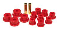 Prothane - Prothane 85-88 Suzuki Samurai Spring & Shackle Bushings (OEM Shackles) - Red - Image 1