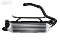 Turbo XS - Turbo XS Front Mount Intercooler Kit Wrinkle Black 2015+ Subaru WRX. - Image 1