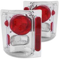 ANZO Headlights, Tail Lights and More  - ANZO 1973-1987 Chevrolet C 10 Taillights Chrome - Image 1