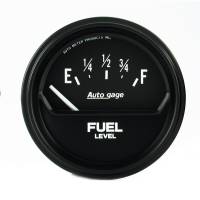 AutoMeter - AutoMeter AutoGage 2-5/8in 0-90 Short Sweep Electrical Fuel Level - Black - Image 1