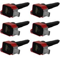 MSD Coil,RED,Ford Eco-Boost 2.7L V6, 6-Pk