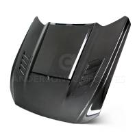 Anderson Composites - Anderson Composites 15-17 Ford Mustang Ram Air Double Sided Hood - Image 1