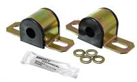 Energy Suspension - Energy Suspension 92-95 Honda Civic/CRX Black 22mm Front Sway Bar Bushings - Image 1