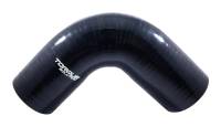 Torque Solution - Torque Solution 90 Degree Silicone Elbow: 2.5 inch Black Universal - Image 1