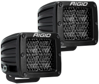 Rigid Industries - RIGID D-Series PRO Midnight Edition, Spot Diffused, Surface Mount, Pair - Image 2