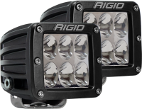 Rigid Industries - RIGID D-Series PRO LED Light, Driving Optic, Surface Mount, Black Housing, Pair - Image 2