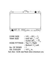 CSF Radiators - CSF 99-05 Mazda Miata 1.8L OEM Plastic Radiator - Image 2