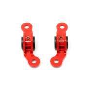 BMR 10-15 5th Gen Camaro Rear Upper Control Arm Bushing Kit (Delrin) - Red