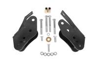 BMR 05-14 S197 Mustang Bolt-On Control Arm Relocation Brackets - Black Hammertone